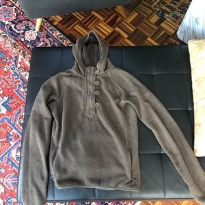 Woman’s North Face pullover with hood